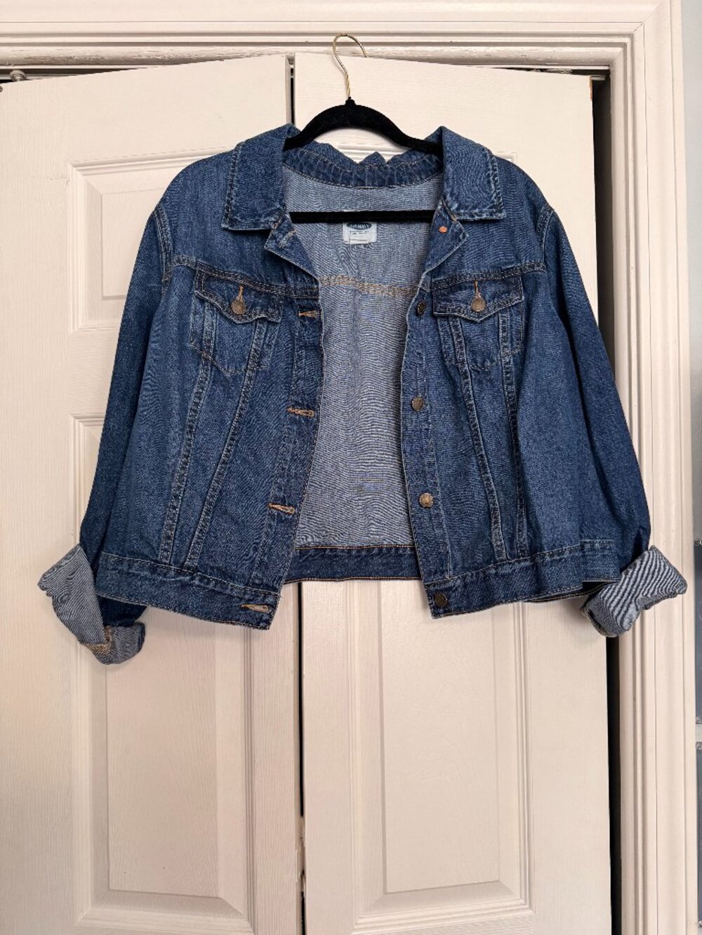 Old Navy Classic Blue Denim Jean Jacket Plus Size XXL